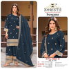 Sonehri Vol 2 By Zorista Chinon Silk Pakistani Plazzo Suits Wholesale Online
